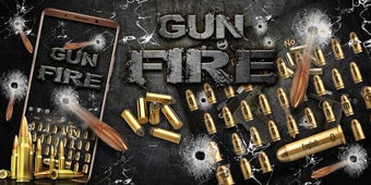 Imagen 1 para Fire Gun and Bullet Keybo…
