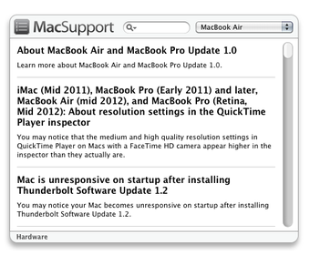 Imagen 0 para MacSupport - Hardware