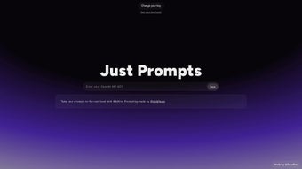 Imagen 0 para Just Prompts