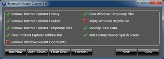 Image 0 for Brytersoft History Cleane…
