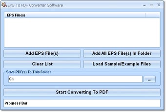 Image 0 for EPS To PDF Converter Soft…