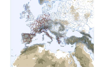 Image 0 for Physical Vector Map of Eu…