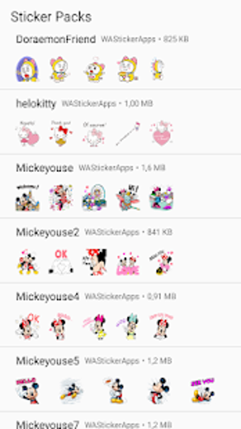 Imagen 1 para Cartoon Sticker WhatsApp …