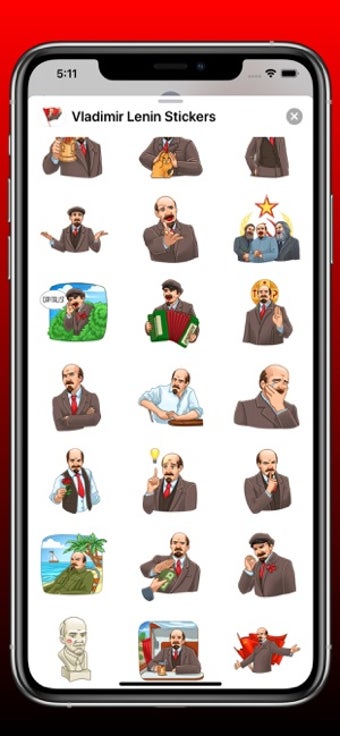 Image 3 for Vladimir Lenin Stickers
