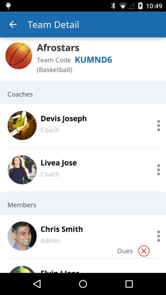 Image 1 for InstaTeam: Sports Team Ma…