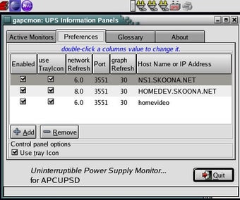 Image 1 for Apcupsd UPS Control Softw…