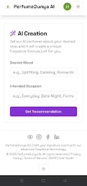 Image 0 for PerfumeDunya AI