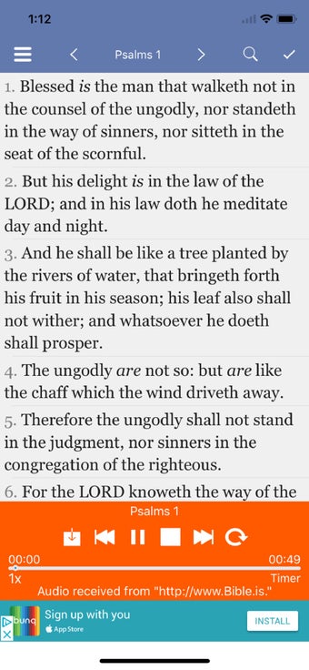 Image 2 for Proverbs & Psalms - King …
