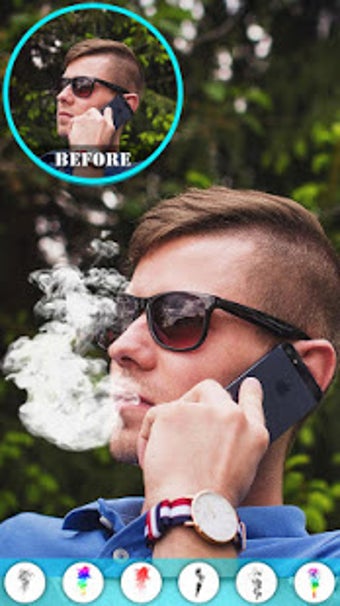 Image 0 for Smoke Effect Photo Editor