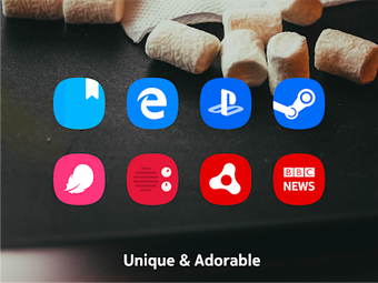 Imagen 1 para Meeyo icon pack - Flat St…