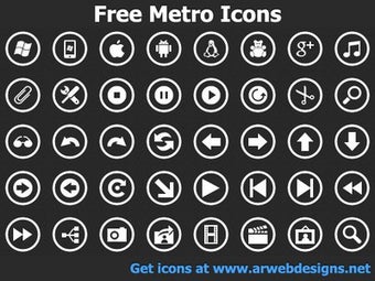 Image 0 for Free Metro Icons