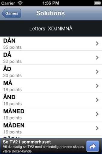 Image 2 for Wordfeud Aid