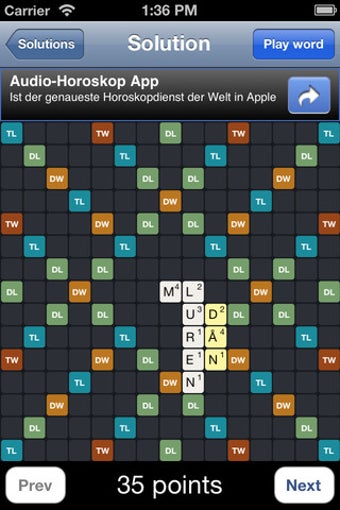 Image 1 for Wordfeud Aid