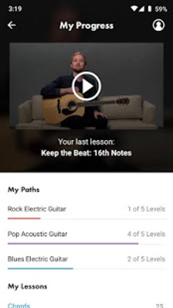 Imagen 0 para Guitar Lessons, Bass & Uk…