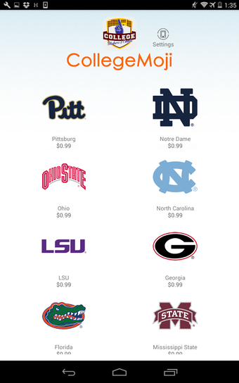 Image 1 for College Stickers & Emojis…