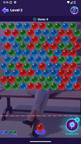 Image 0 for Bubble Shooter: Anime Sea…