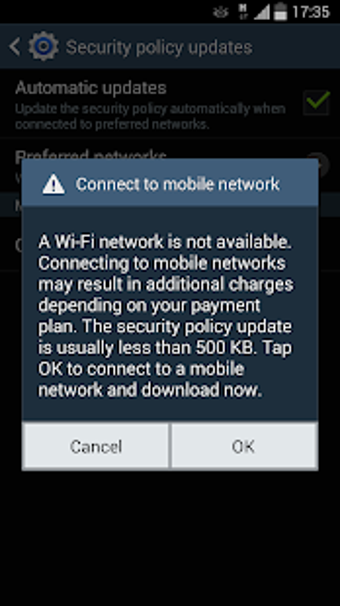 Imagen 0 para Samsung Security Policy U…