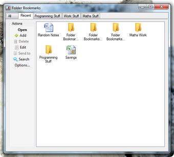 Image 0 for Folder bookmarks
