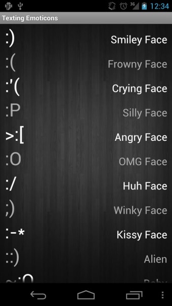 Image 2 for Texting Emoticons