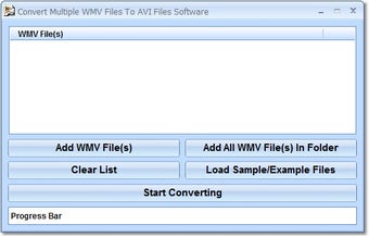 Image 0 for Convert Multiple WMV File…