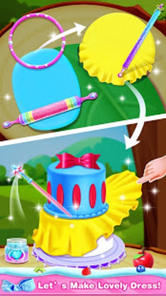 Image 3 for Princess Dress Up Cake - …