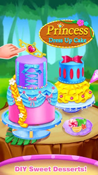 Image 0 for Princess Dress Up Cake - …