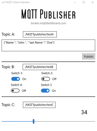 Image 0 for MQTT Client for Windows 1…