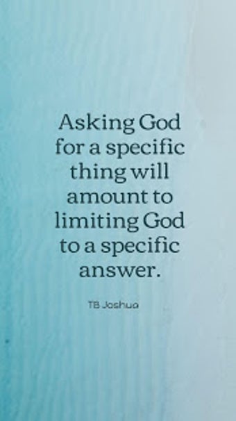 Image 2 for TB JOSHUA QUOTES