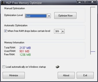 Imagen 0 para HLP Free Memory Optimizer