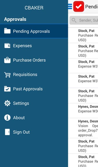 Imagen 1 para Approvals for EBS