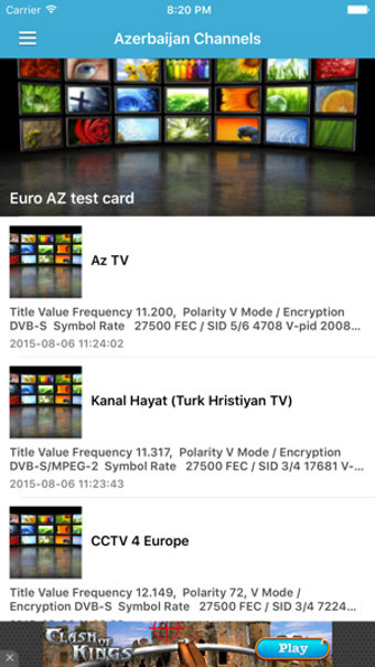 Image 0 for Azerbaijan TV Channels Sa…