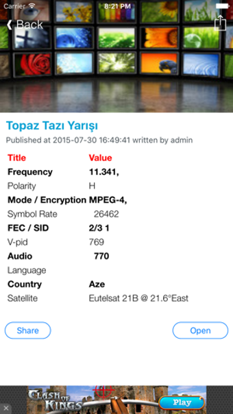Image 2 for Azerbaijan TV Channels Sa…