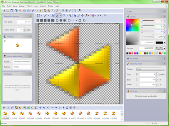 Image 0 for RealWorld Cursor Editor