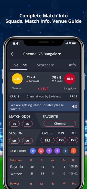 Image 2 for LineGuru : Cricket Live L…