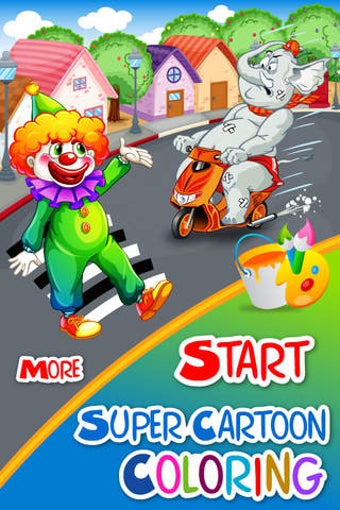 Image 0 for Super Cartoon Coloring