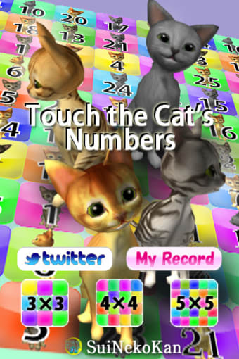 Image 0 for Touch the Cat's Numbers