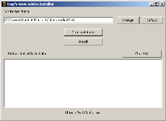 Imagen 0 para Dugi WoW Addon Installer