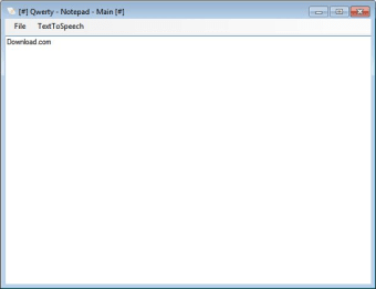 Image 0 for Qwerty - Notepad