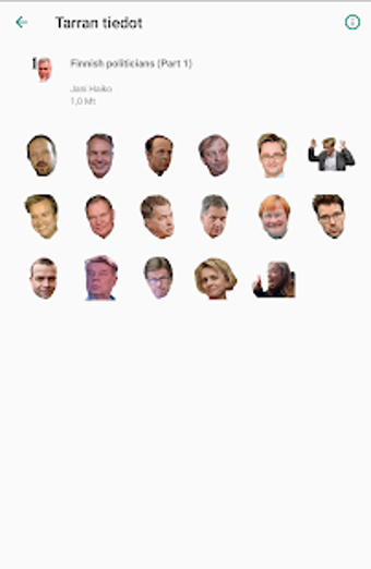 Image 2 for Finnish politicans Sticke…