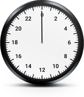 Image 1 for 24 Hour Slow Watch Face