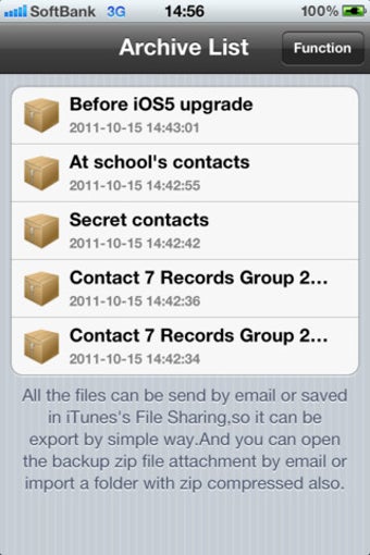 Imagen 0 para Contacts Backup/Restore -…