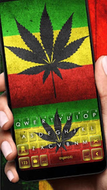 Imagen 3 para Reggae Rasta Keyboard The…