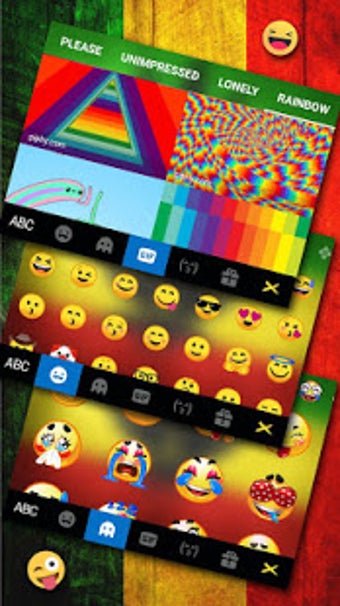 Imagen 1 para Reggae Rasta Keyboard The…
