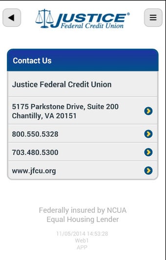 Image 0 for Justice FCU Mobile