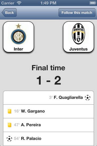 Imagen 0 para Live scores for Juventus