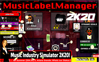 Imagen 0 para Music label manager 2K20
