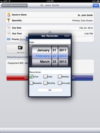 Image 2 for Doctors Appointment Remin…