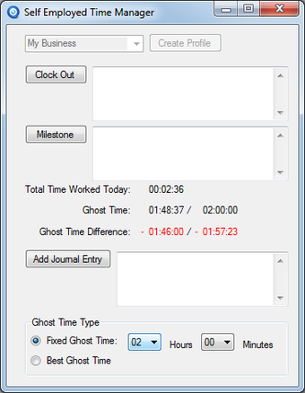Image 0 for Self Employed Time Manage…