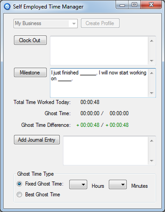 Imagen 2 para Self Employed Time Manage…