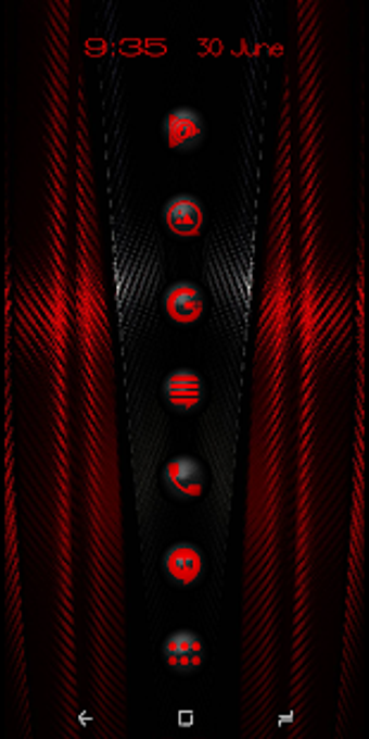 Imagen 1 para Snap Red Icon Pack